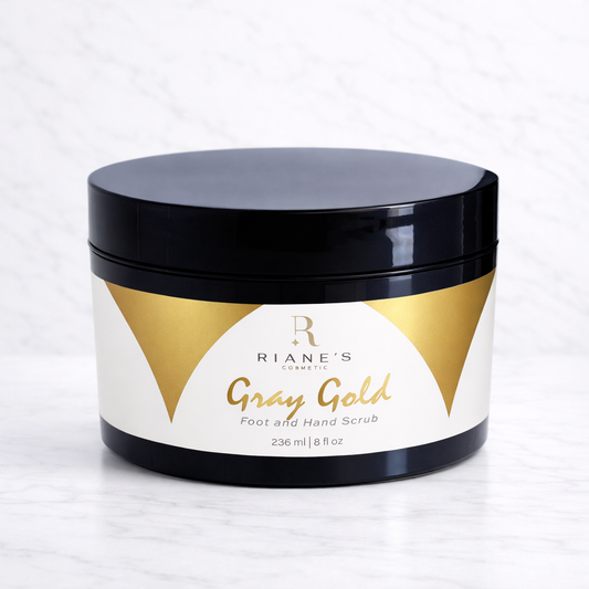 Gray Gold Scrub